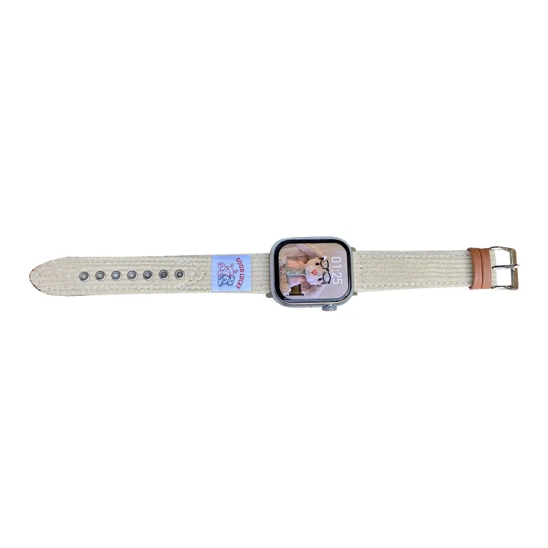 NCFCK Watch Band Apple Compatibility Silicone Material-2