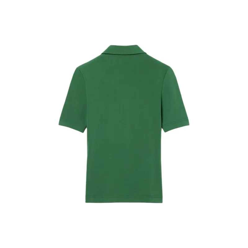 LACOSTE Crocodile-patch Polo Top-1