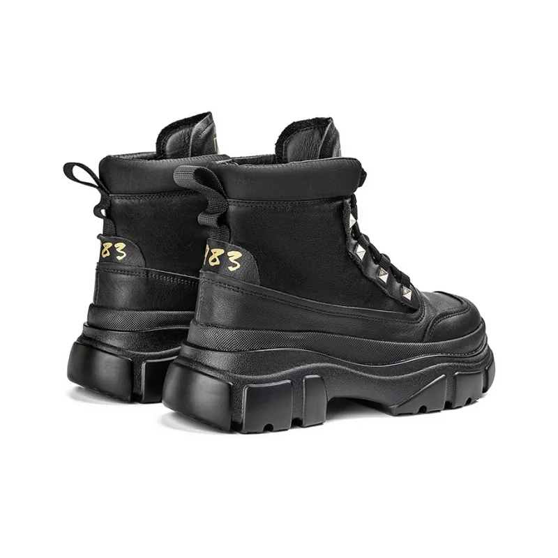 NAUTICA Short Martin Boot Women's Black-2