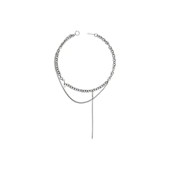 JUSTINE CLENQUET JEWELLERY Brass Necklaces Women's Silver