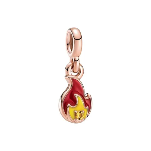 Pandora 14K Rose Gold Enamel Pendants Women's Gold