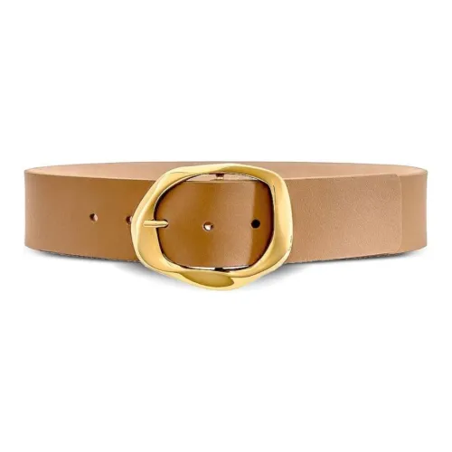 B-Low The Belt Leather Leather Belts Women's Camel Brown -
