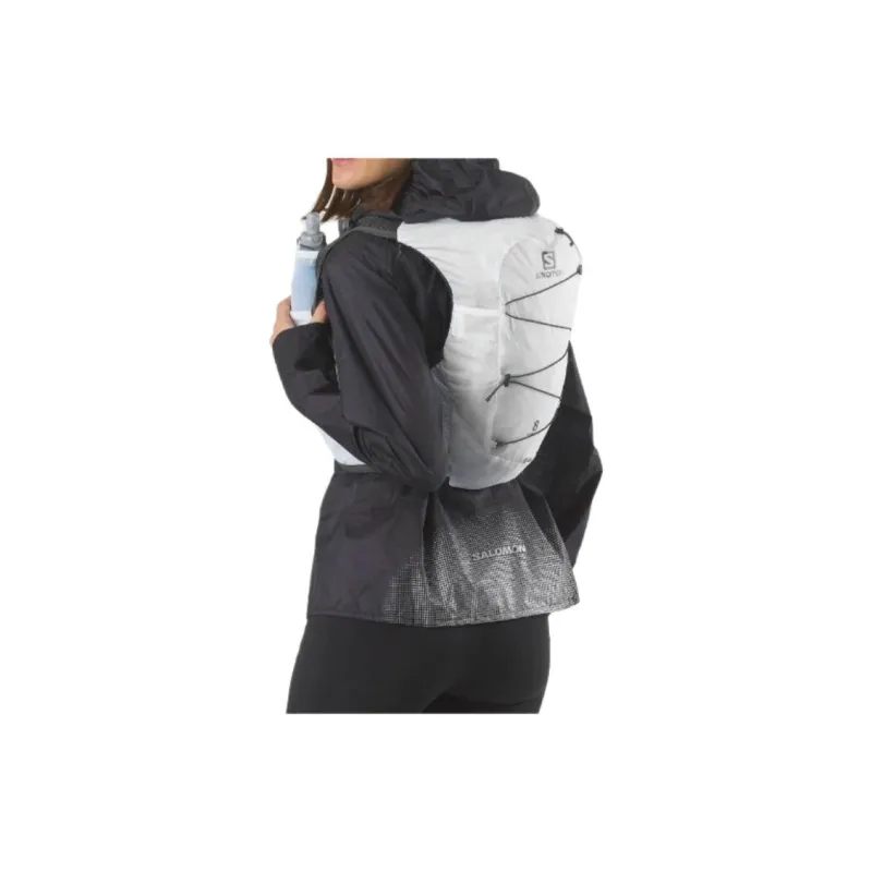 SALOMON Polyamide Backpack Regular Unisex Black & White-4