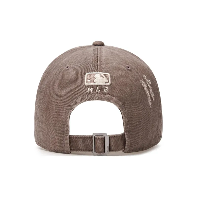 MLB Cotton Baseball Caps Unisex Sandy Brown-4