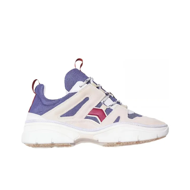ISABEL MARANT KINDSAY Low-Top Chunky Sneakers Women's Blue-1