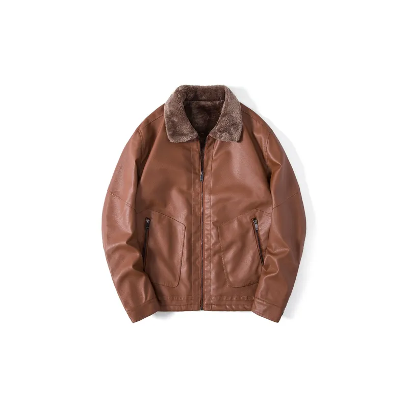 PIERRE CARDIN Leather Jacket Unisex-14