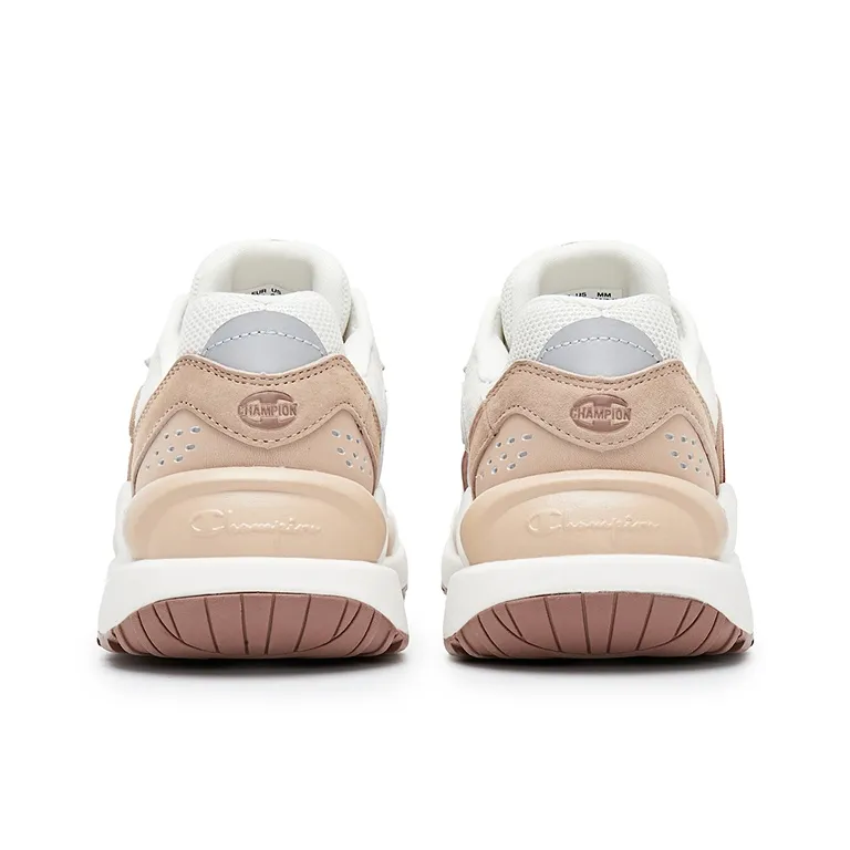 Champion Low Top Chunky Sneakers Women's Milk White/Campfire Brown-3