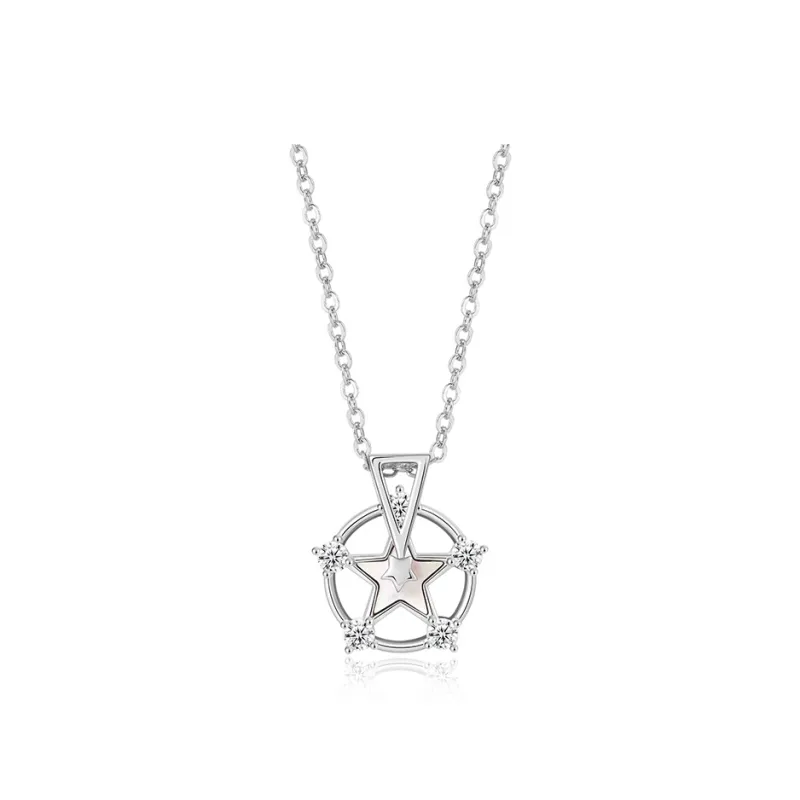 P&N S925 Silver Necklaces Women's-0