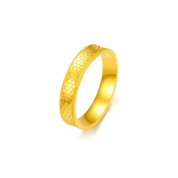 Diamond International Alloy/gold Plating Rings Unisex