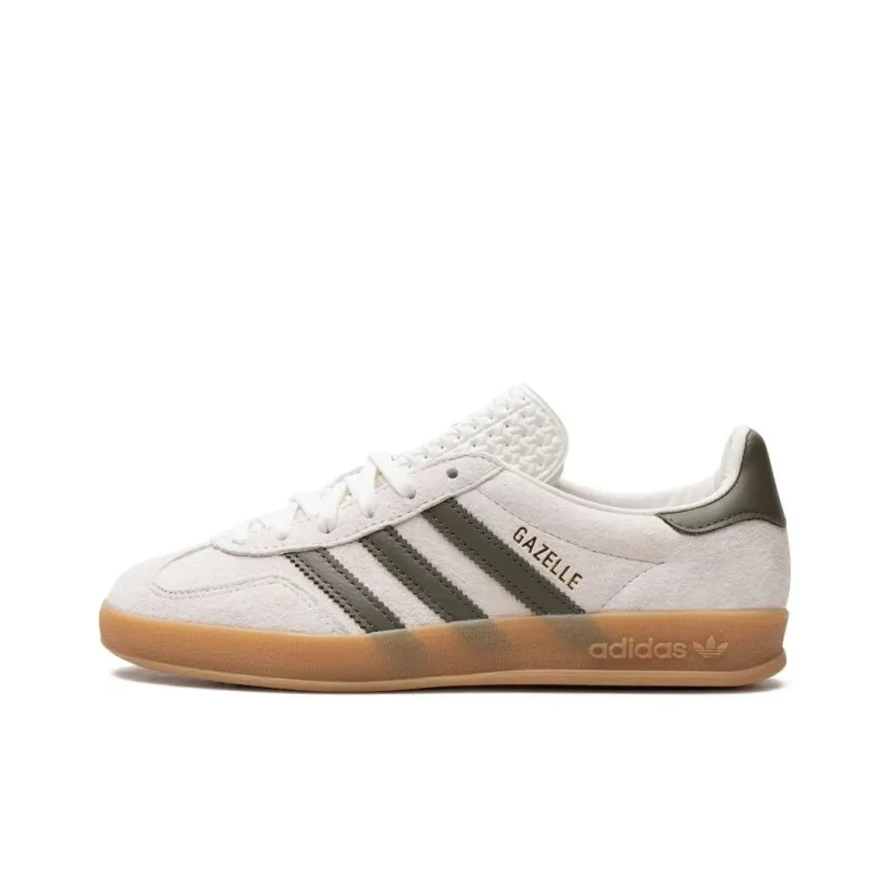 Adidas Gazelle Indoor Olive Strata Women's-0