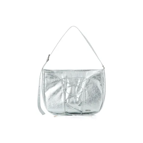SQUARE Line Cow Leather Shoulder Bag Crossbody Bag Women's Multicolor