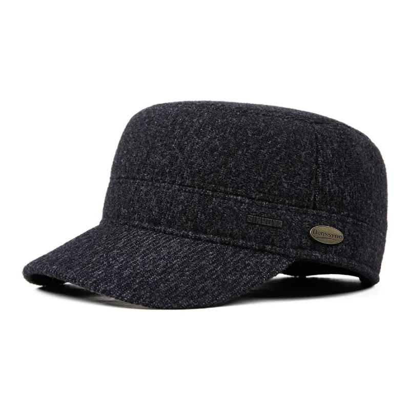 DENSSYNE Woolen Baseball Caps Men's-5