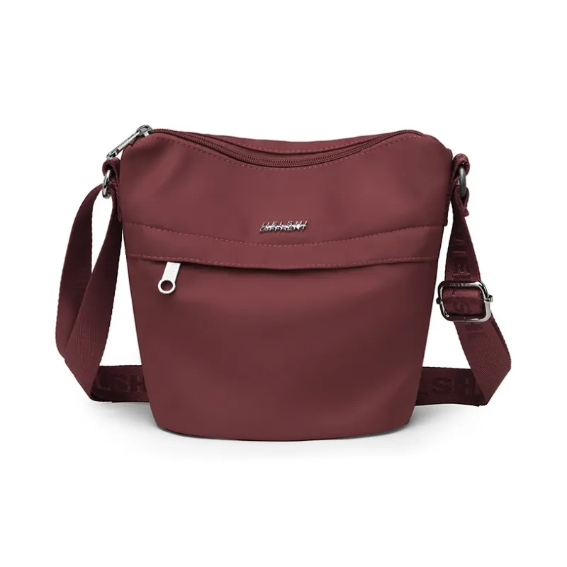 Gerlanx Nylon Fabric Crossbody Bag Unisex Multicolor-4