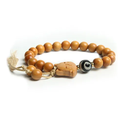 Is Here Barbie Sandalwood Bracelets Unisex