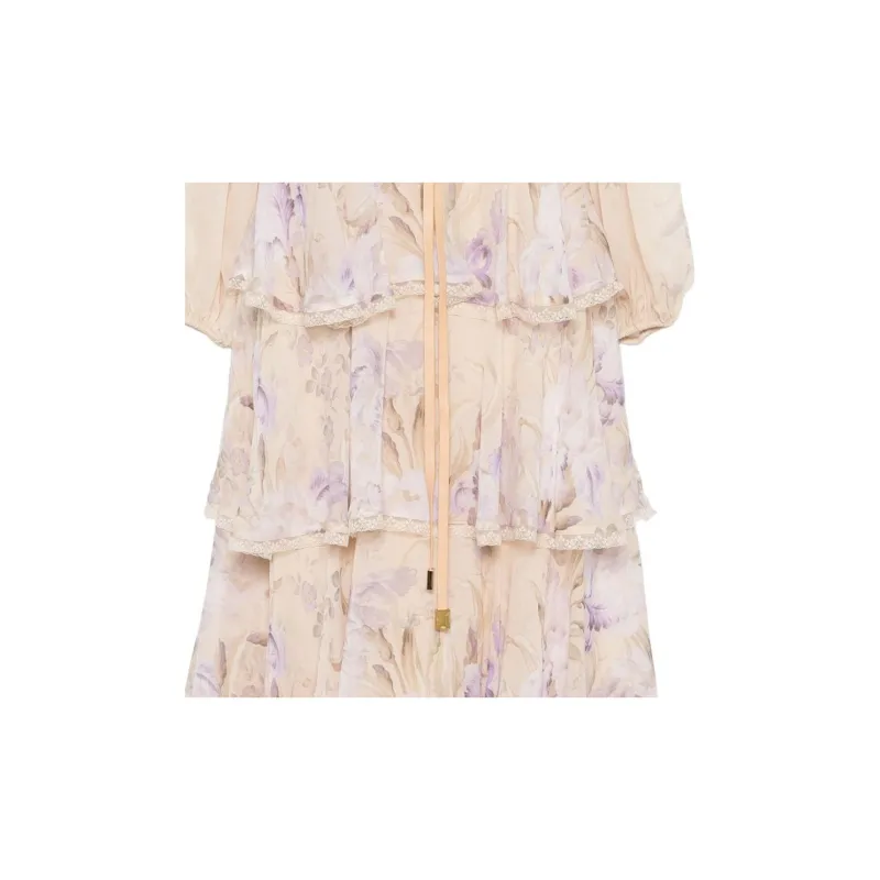 Zimmermann Eden Lace Edge Midi Dress-4
