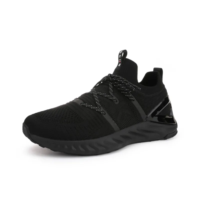 PEAK State Pole 1.0 Plus Cushioning Anti Slip And Wear Resistant Low Top Running Shoes Men's All Black-2