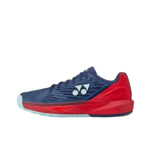 YONEX Anti Slip Wear Resistant Low Top Tennis Shoes Men's Marine Blue