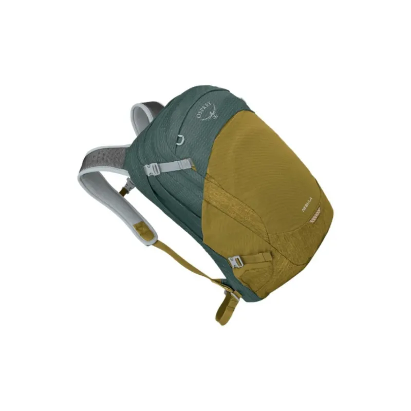 OSPREY Recycled Nylon Outdoor Mountaineering Bag Backpack Regular Unisex Gold Brown & Green-1