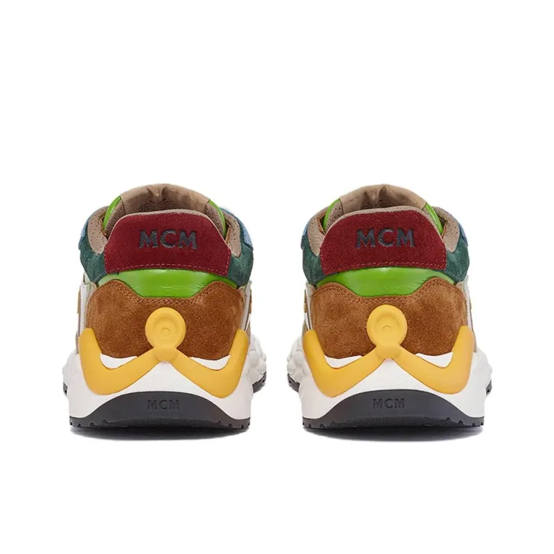 MCM Sky Wonder Low Top Casual Shoes Unisex Brown-3