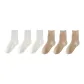 6 Pack (3 White+3 Khaki)