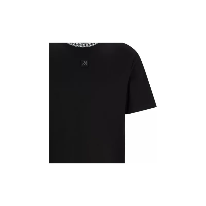 HUGO BOSS T Shirts Men Black-5
