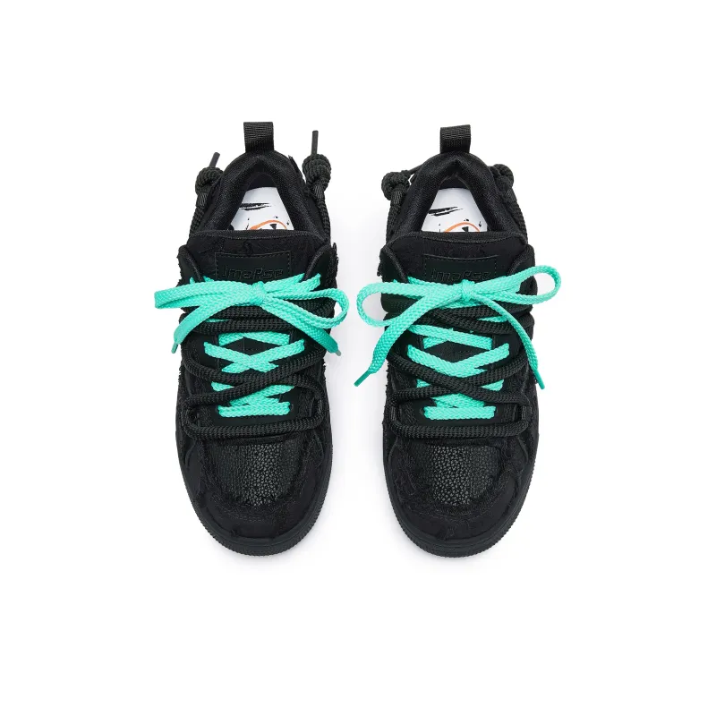 IMARSE Skateboard Shoes Unisex Low Top Green-4