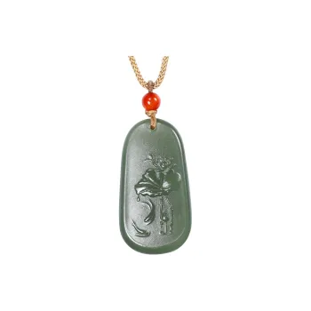 LANPIN Hetian Jade Pendants Jasper Unisex