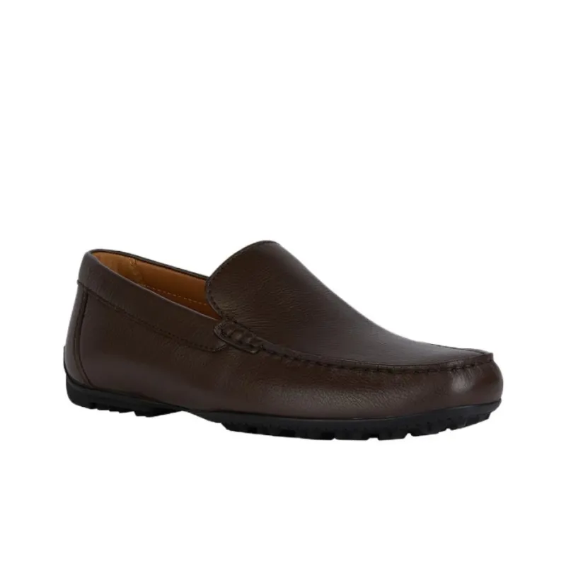 GEOX Kosmopolis + Grip Loafers Men's Dark Brown-1