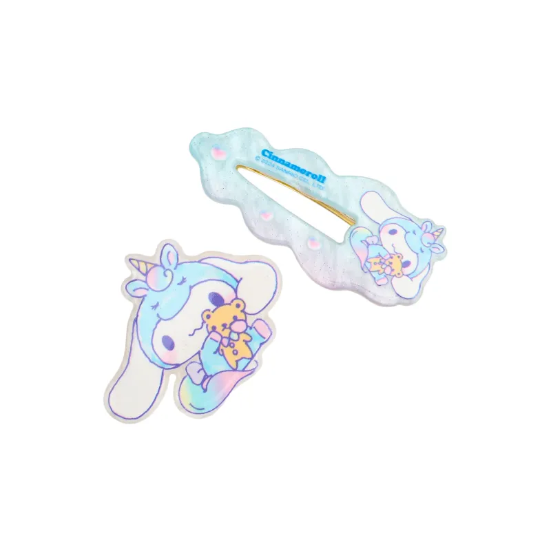 Sanrio Yugui Dog Acrylic Hair Clips Women's-0