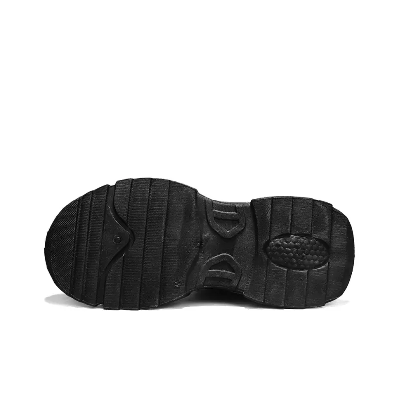 Cindiress Anti Slip Wear Resistant High Top Chunky Sneakers Men's-17