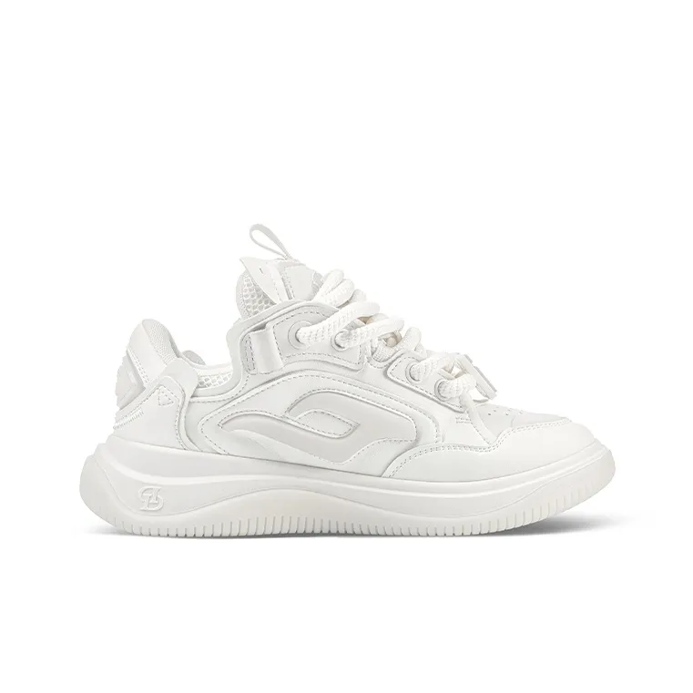 Daisy Fellowes Rocket 001 Stylish Skateboarding Shoes Unisex White-1