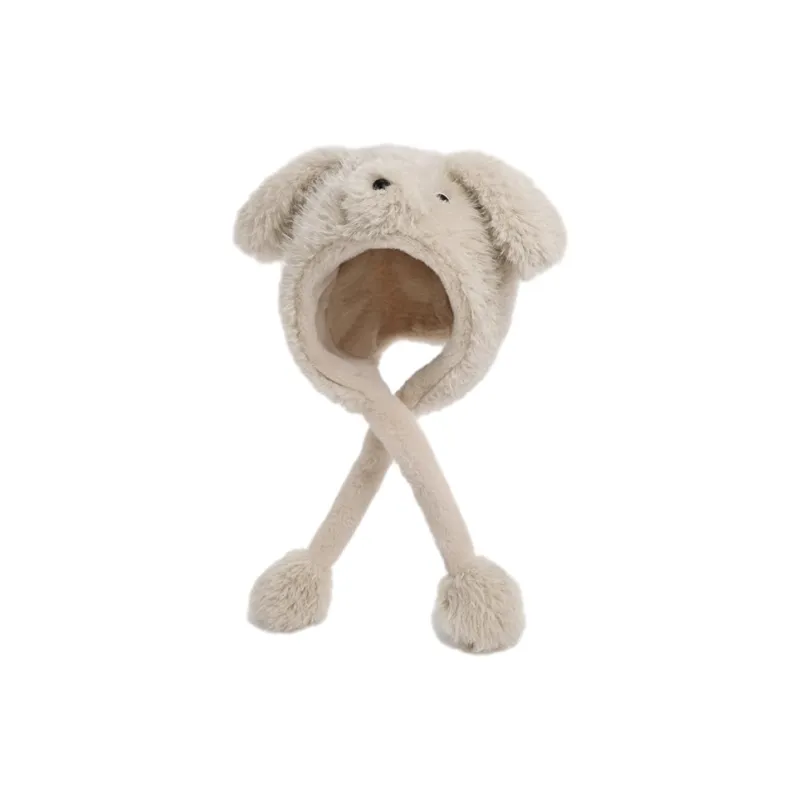 FREE RABBITⅡ Thickened For Fall And Winter Face Friendly Warm Ear Protection Cold Resistant Velvet Hat Unisex-3