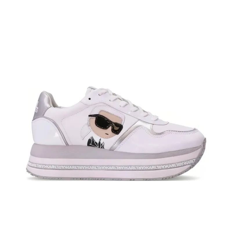 KARL LAGERFELD Velocita II Platform Sneakers-1