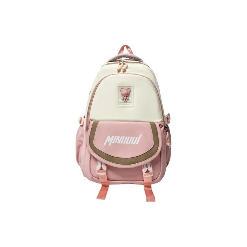 YUANTUZHE Twill Backpack Regular Unisex Multicolor-0