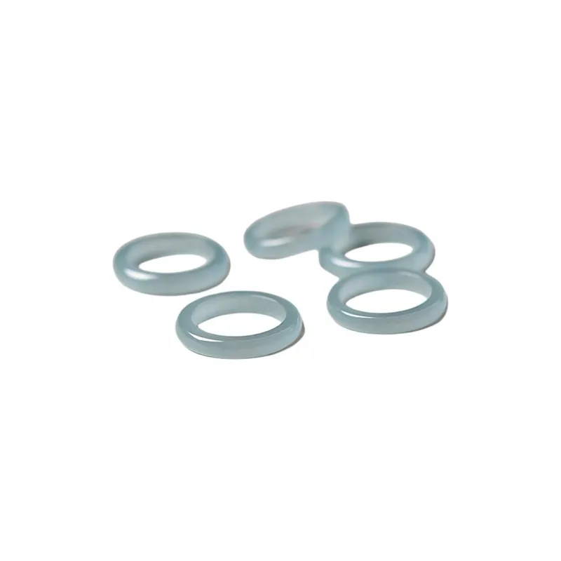 Tokai Family Ice Glutinous Jadeite Rings Unisex-8