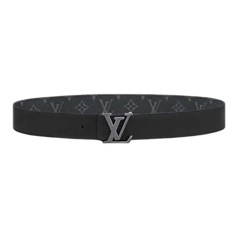 Louis Vuitton Initiales Belt Monogram Eclipse Male Black/Gray-1