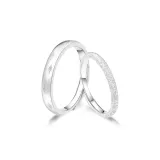 Sterling Silver Couple's Style 2