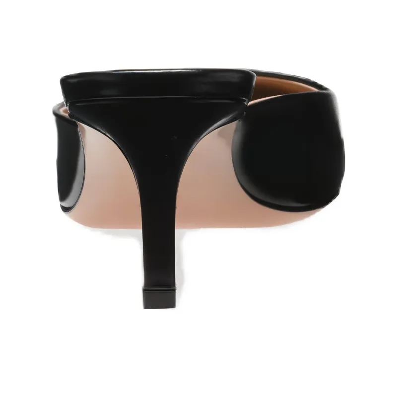 GIANVITO ROSSI Lindsay 55mm Leather Mules-4