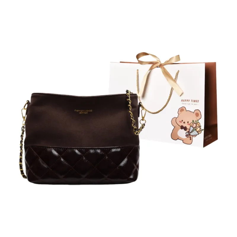 ERANGBEAR Pu Shoulder Bag, Crossbody Bag Women's Multicolor-6