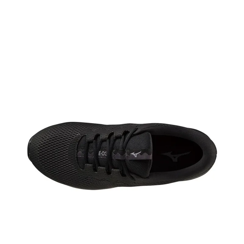 Mizuno Anti Slip Wear Resistant Low Top Casual Shoes Unisex Black-3