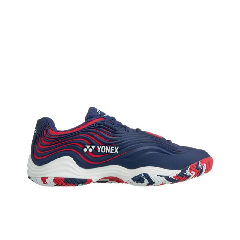 YONEX Anti Slip Wear Resistant Low Top Tennis Shoes Men's Marine Blue-1