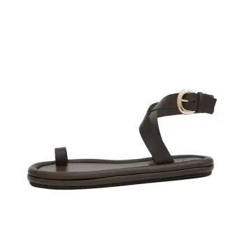 TIBI Dwayne Strap Sandals Women's Dark Brown
