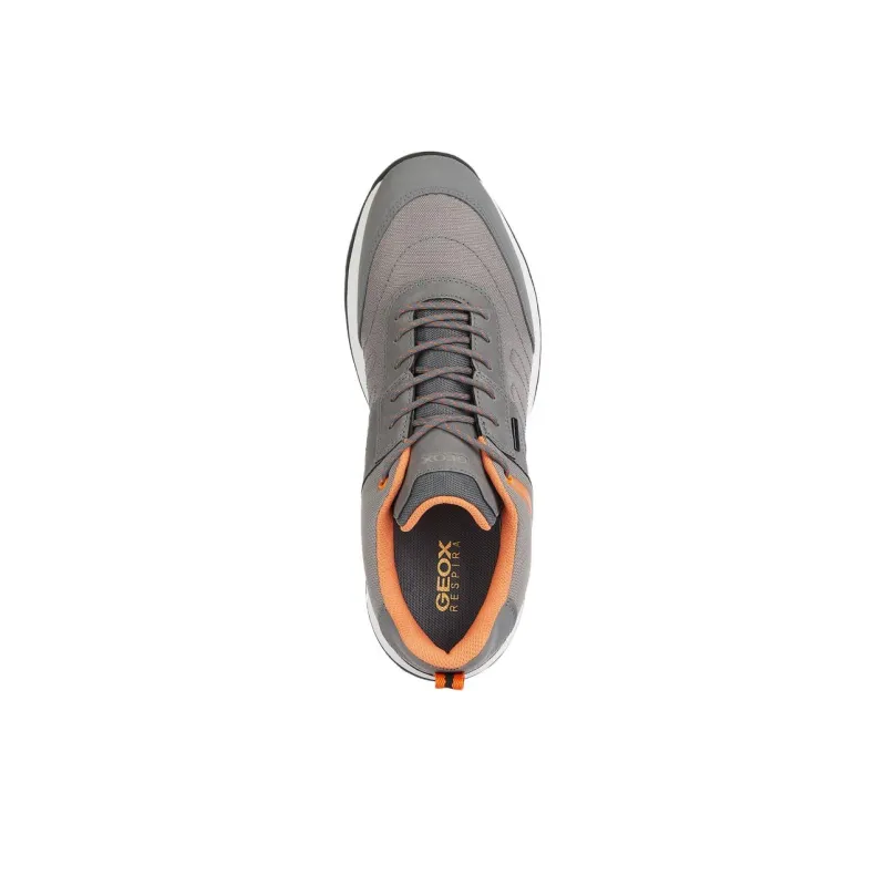 GEOX Terrestre Ab Anti-Slip Wear-Resistant Low-Top Casual Shoes Men's Gray-4