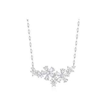 KADER 925 Sterling Silver Necklaces Women's Silver Birthday Gift For Women's