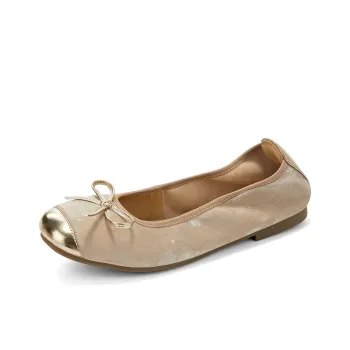 La Chapelle Casual Single Shoes Women's Champagne
