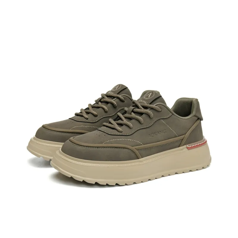 AOKANG AK DUNK Series Height Increasing Wear-Resistant Lightweight Slip-Resistant Low-Top Skateboard Shoes Men's Box-2