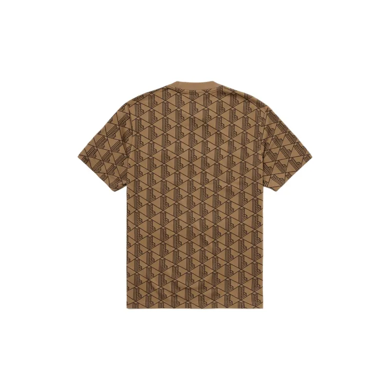 LACOSTE T Shirts Men Brown-1