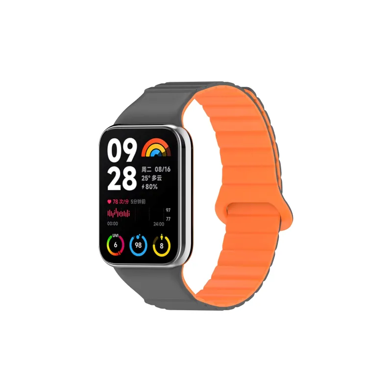 Mr. Strap Xiaomi Compatibility Watch Band Silicone Material-6
