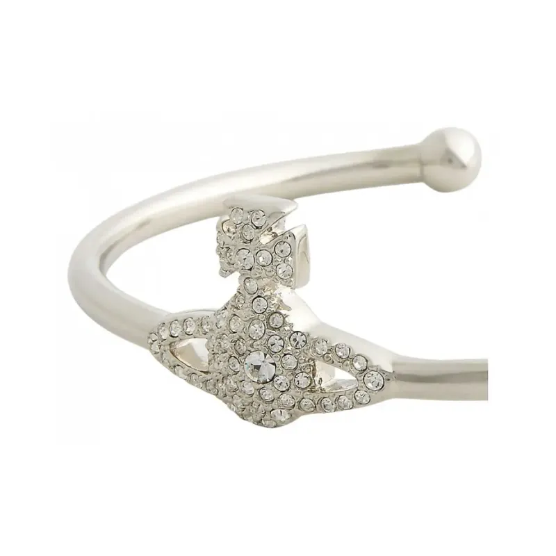 Vivienne Westwood Brass Bangles Women's Silver-2