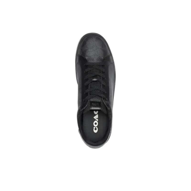 COACH Low Top Stylish Skateboarding Shoes Men's Black-3